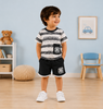 Mono Stripe Coord